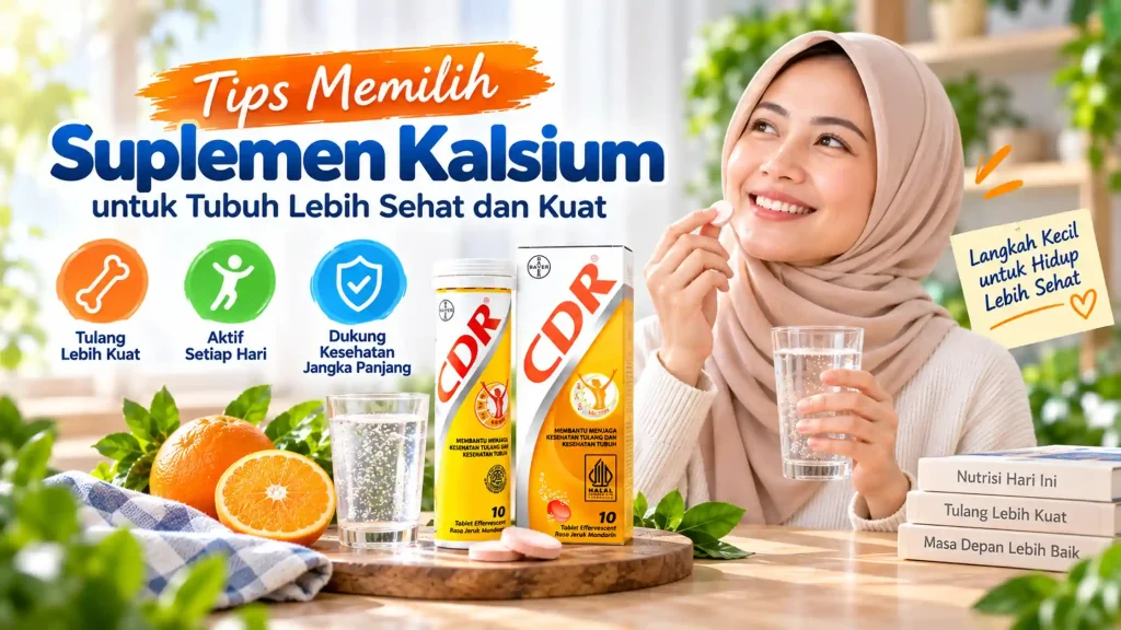 Tips Memilih Suplemen Kalsium untuk Tubuh Lebih Sehat dan Kuat